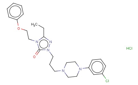 NEFAZODONE HYDROCHLORIDE
